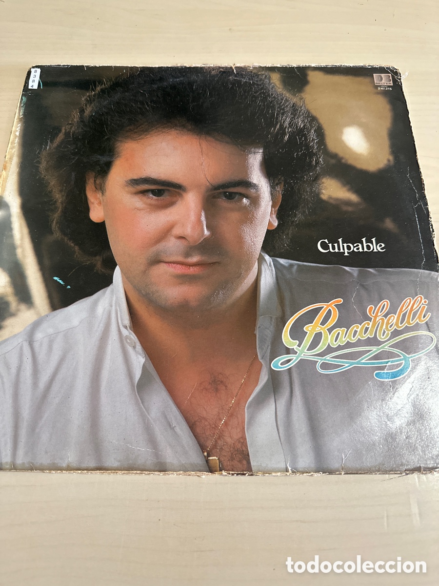 Discos de vinilo: VIN8384 bacchelli culpable vinilo segunda mano
