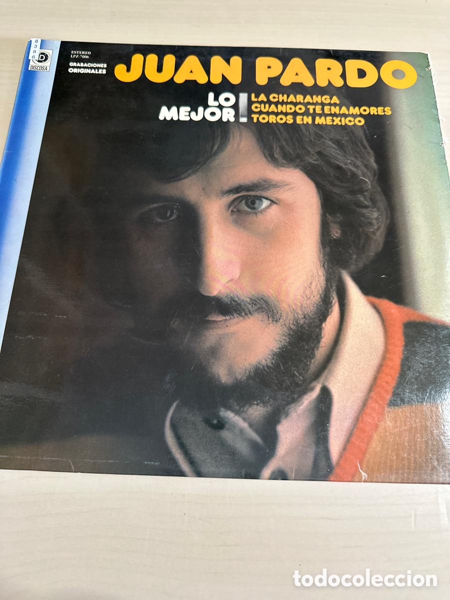 Discos de vinilo: VIN8386 Juan pardo lo mejor vinilo segunda mano