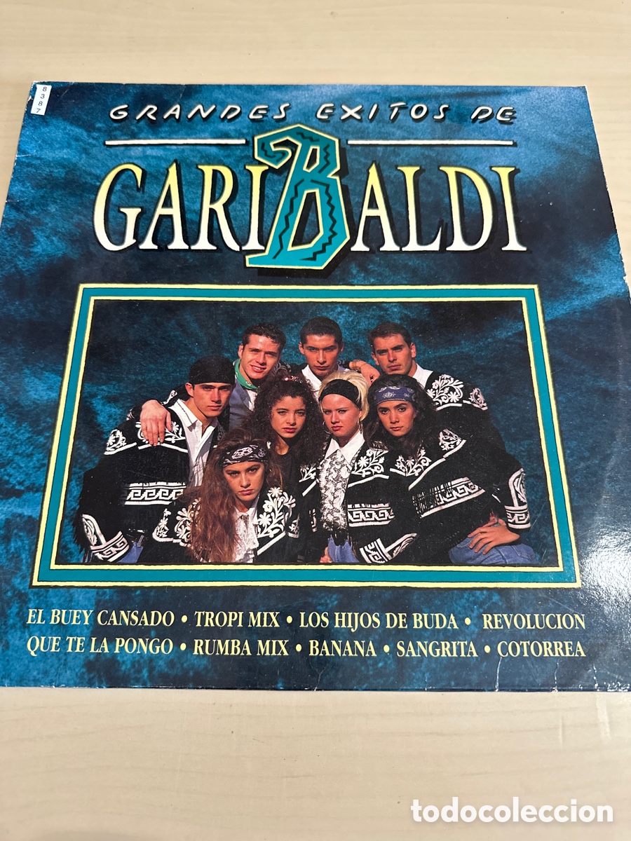 Discos de vinilo: VIN8387 grandes &eacute;xitos de Garibaldi vinilo segunda mano