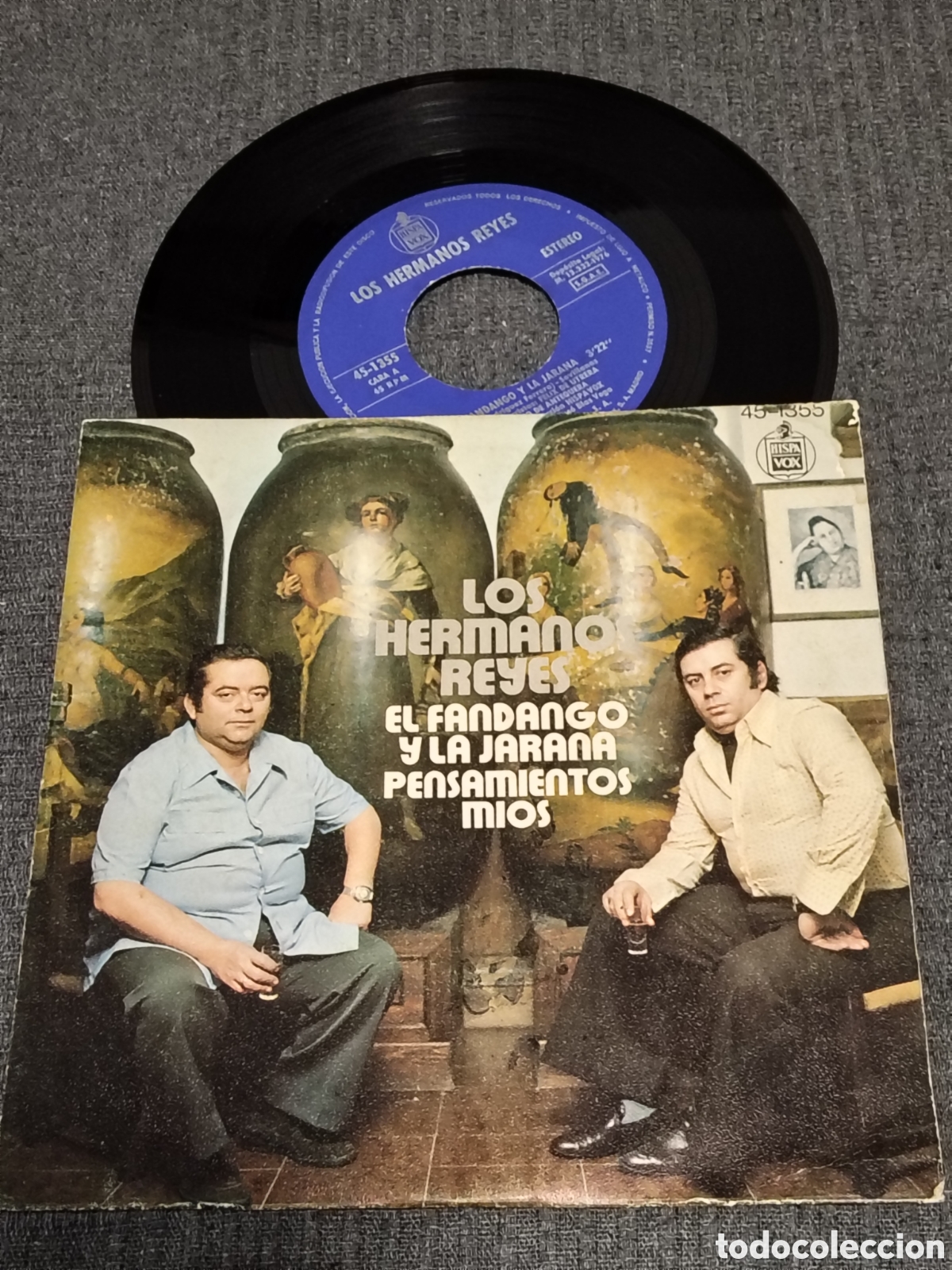 Discos de vinilo: vinilo de 7&rdquo; de Los Hermanos Reyes