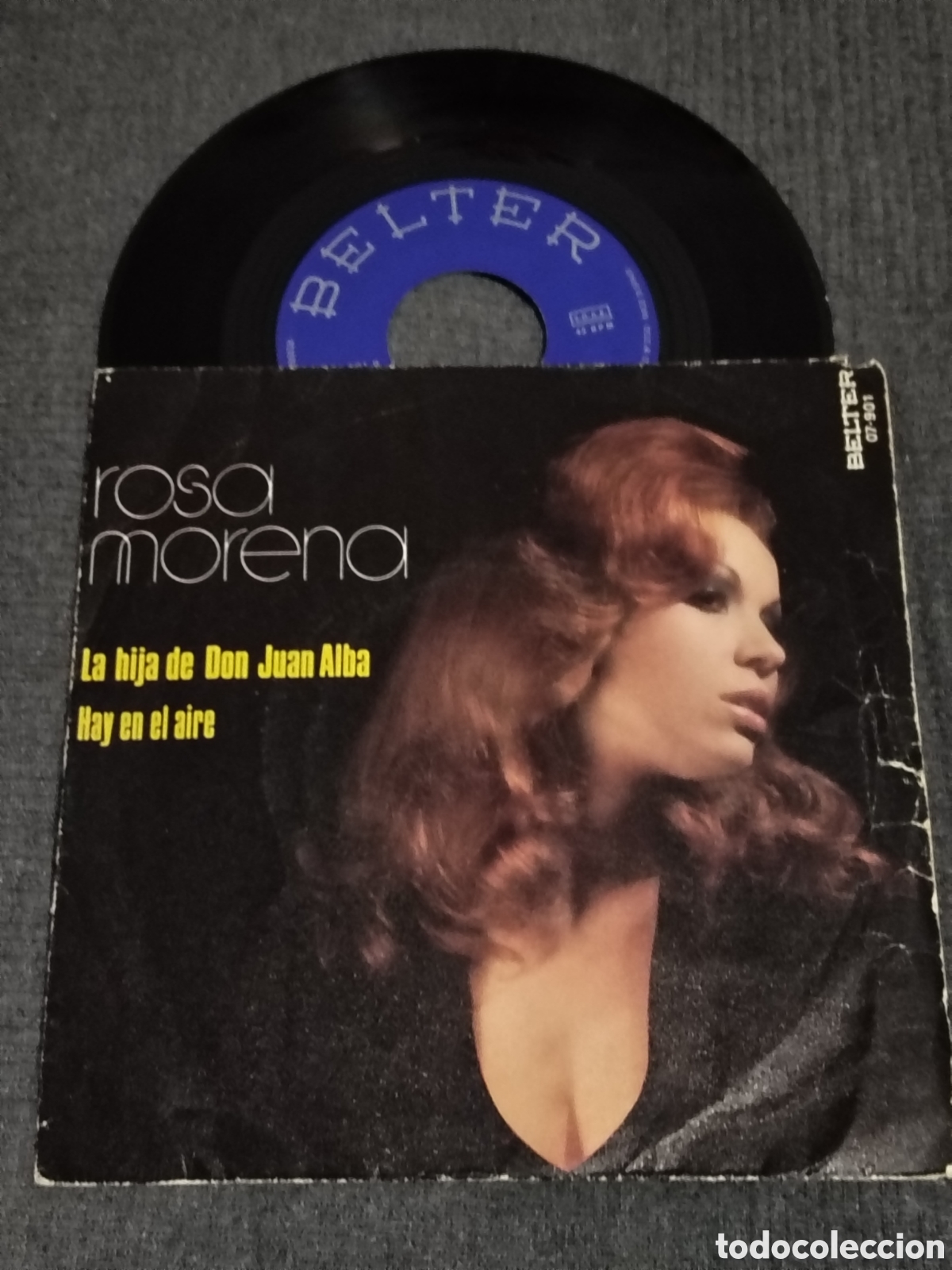 Discos de vinilo: vinilo de 7 pulgadas de Rosa Morena - Foto 1