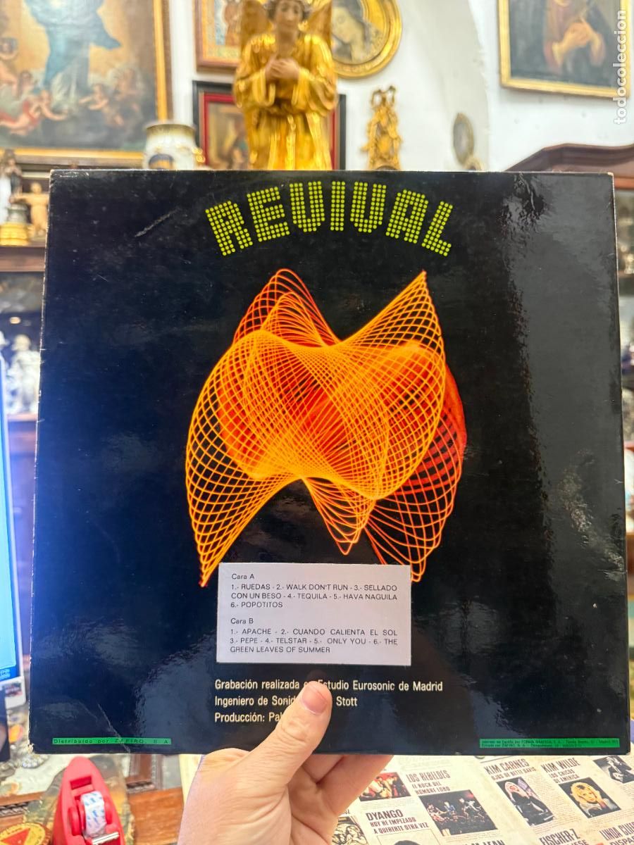 Discos de vinilo: LP REVIVAL - ELECTRONIC SYSTEM - Foto 2