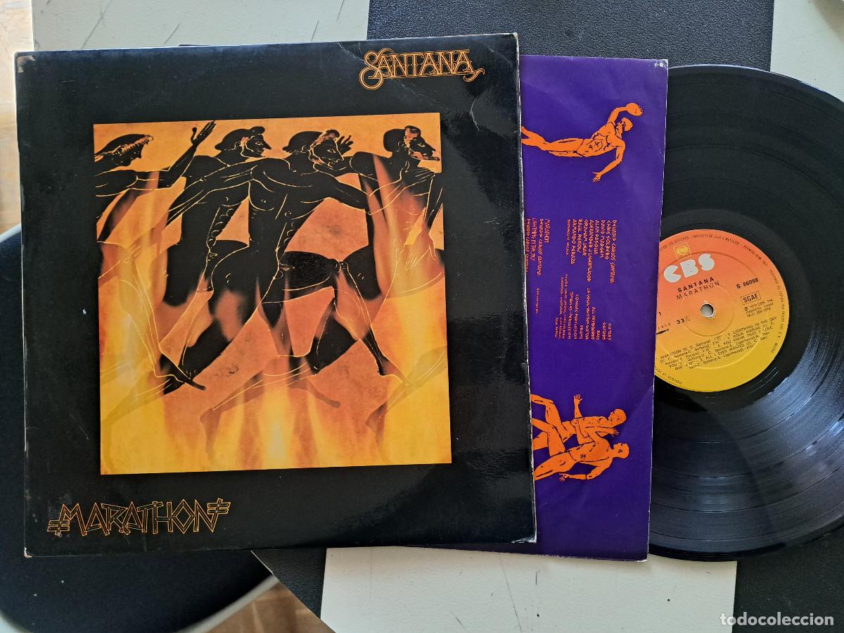 Discos de vinilo: LP LOTE SANTANA 5 LPS ABRAXAS Caravanserai - Santana III Marathon - Foto 8