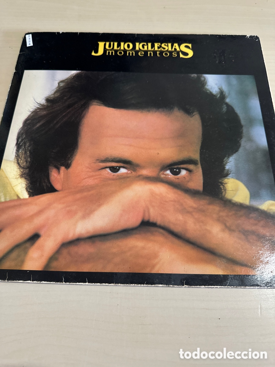Discos de vinilo: VIN8394 julio iglesias momentos vinilo segunda mano