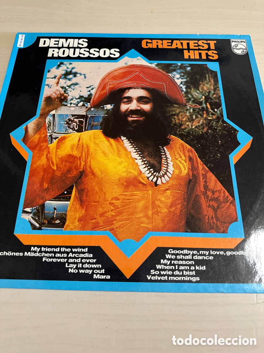 Discos de vinilo: VIN8395 demis roussos greatest hits vinilo segunda mano