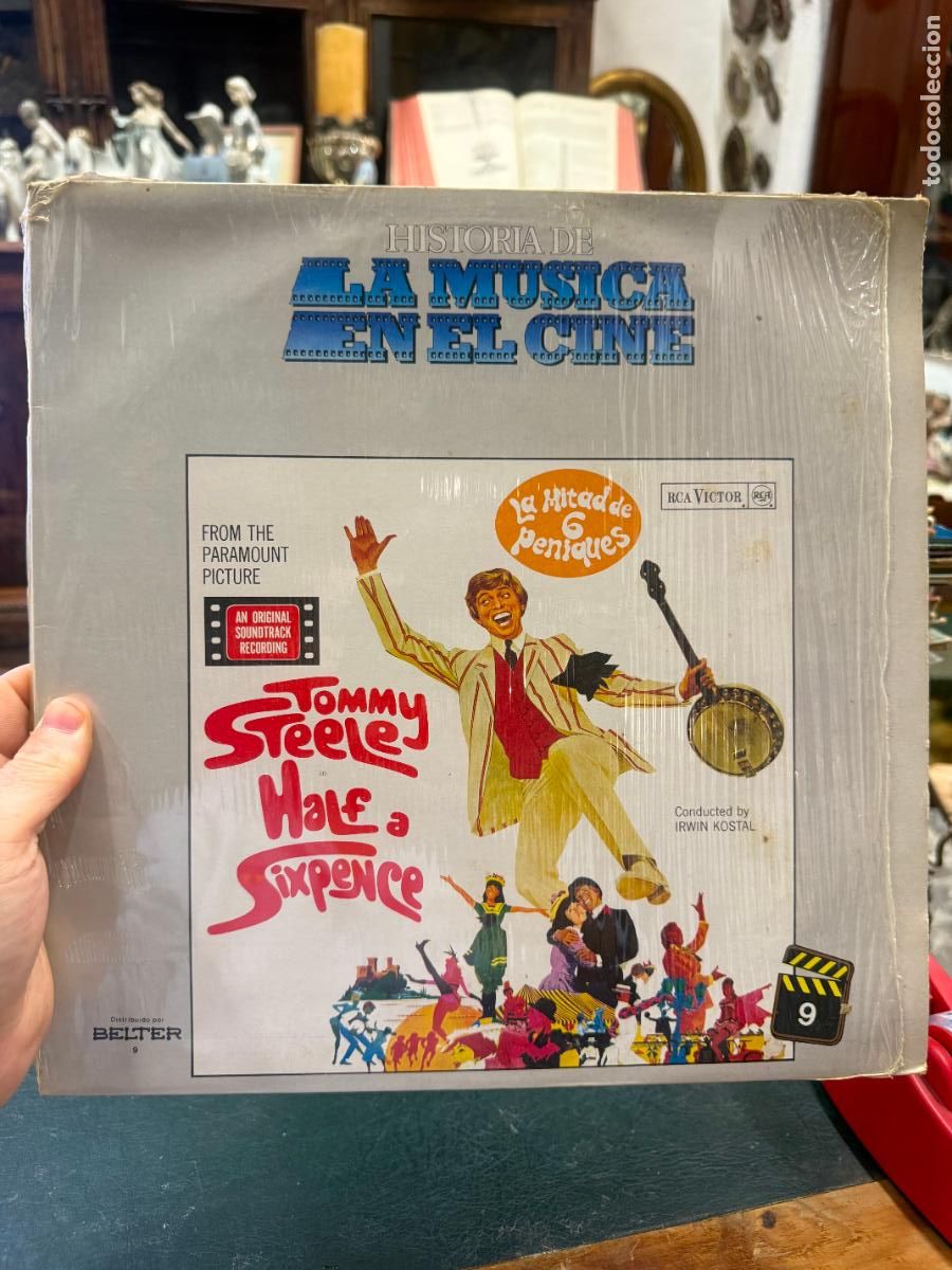 Discos de vinilo: LP HISTORIA DE LA MUSICA EN EL CINE - 9