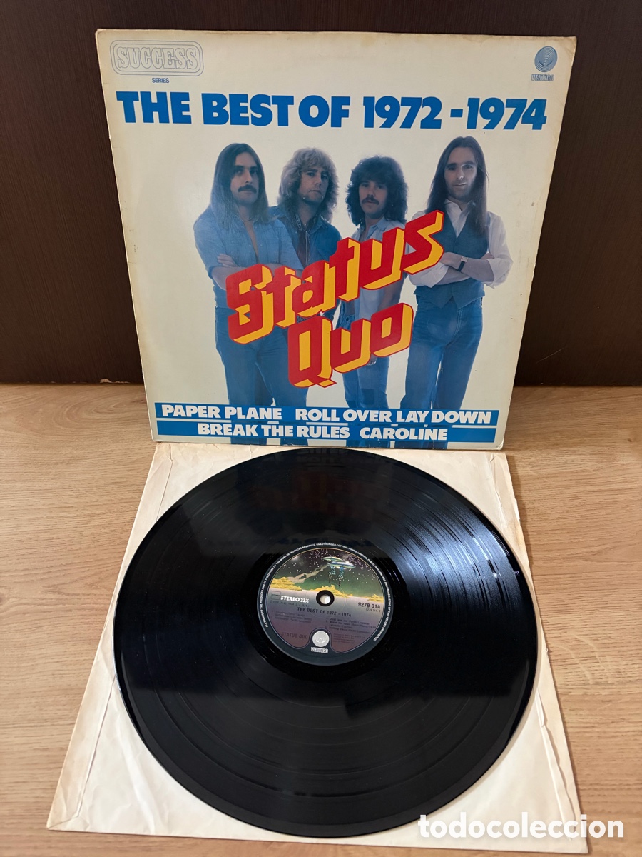 Discos de vinilo: STATUS QUO - THE BEST OF 1972 - 1974