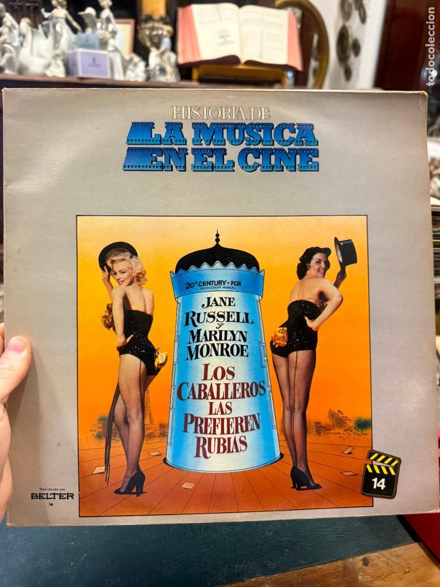 Discos de vinilo: LP HISTORIA DE LA MUSICA EN EL CINE - 14