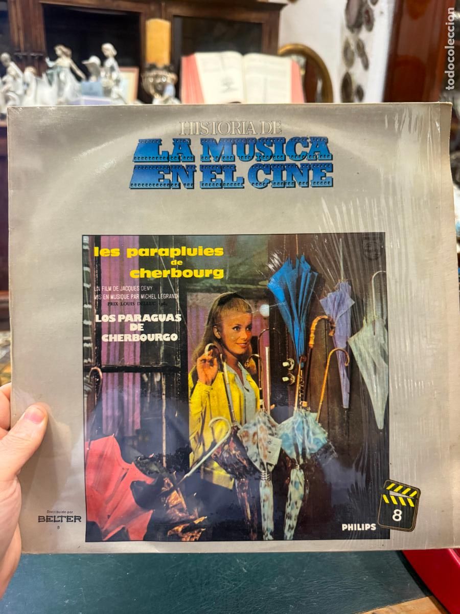 Discos de vinilo: LP HISTORIA DE LA MUSICA EN EL CINE - 8