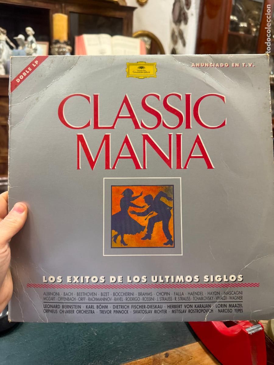 Discos de vinilo: LP CLASSIC MANIA - LOS EXITOS DE LOS ULTIMOS SIGLOA - Foto 1