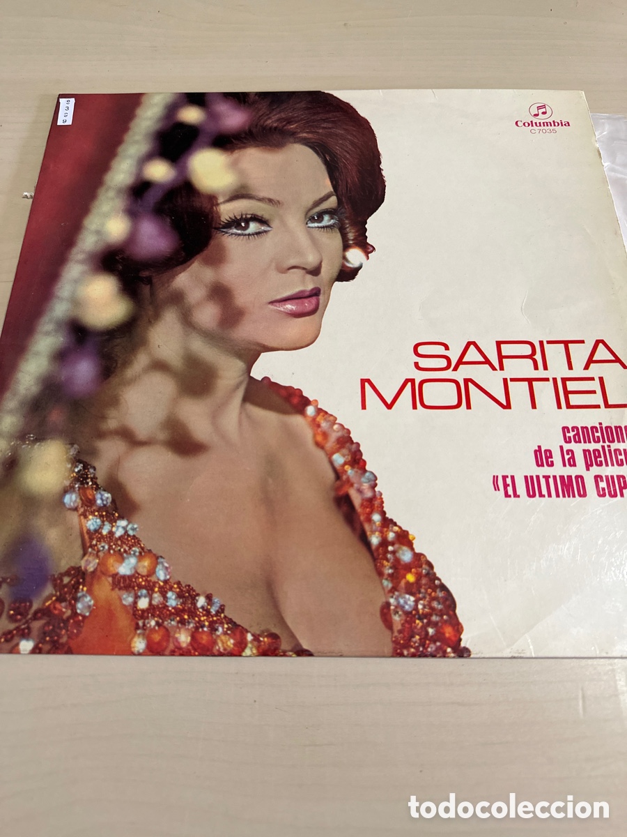 Discos de vinilo: VIN8399 Sarita Montiel el &uacute;ltimo cuple vinilo segunda mano
