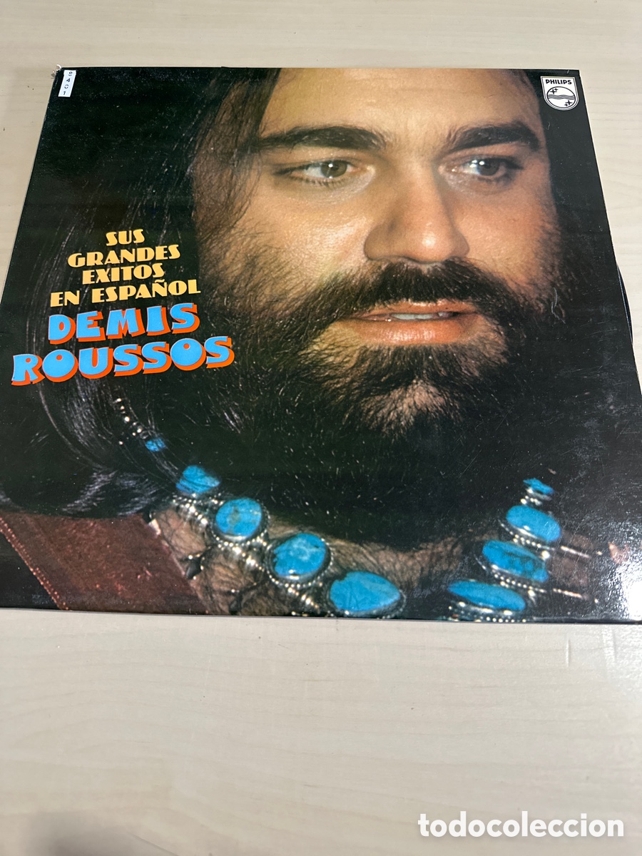 Discos de vinilo: VIN8401 sus grandes &eacute;xitos en espa&ntilde;ol Demis roussos vinilo segunda mano