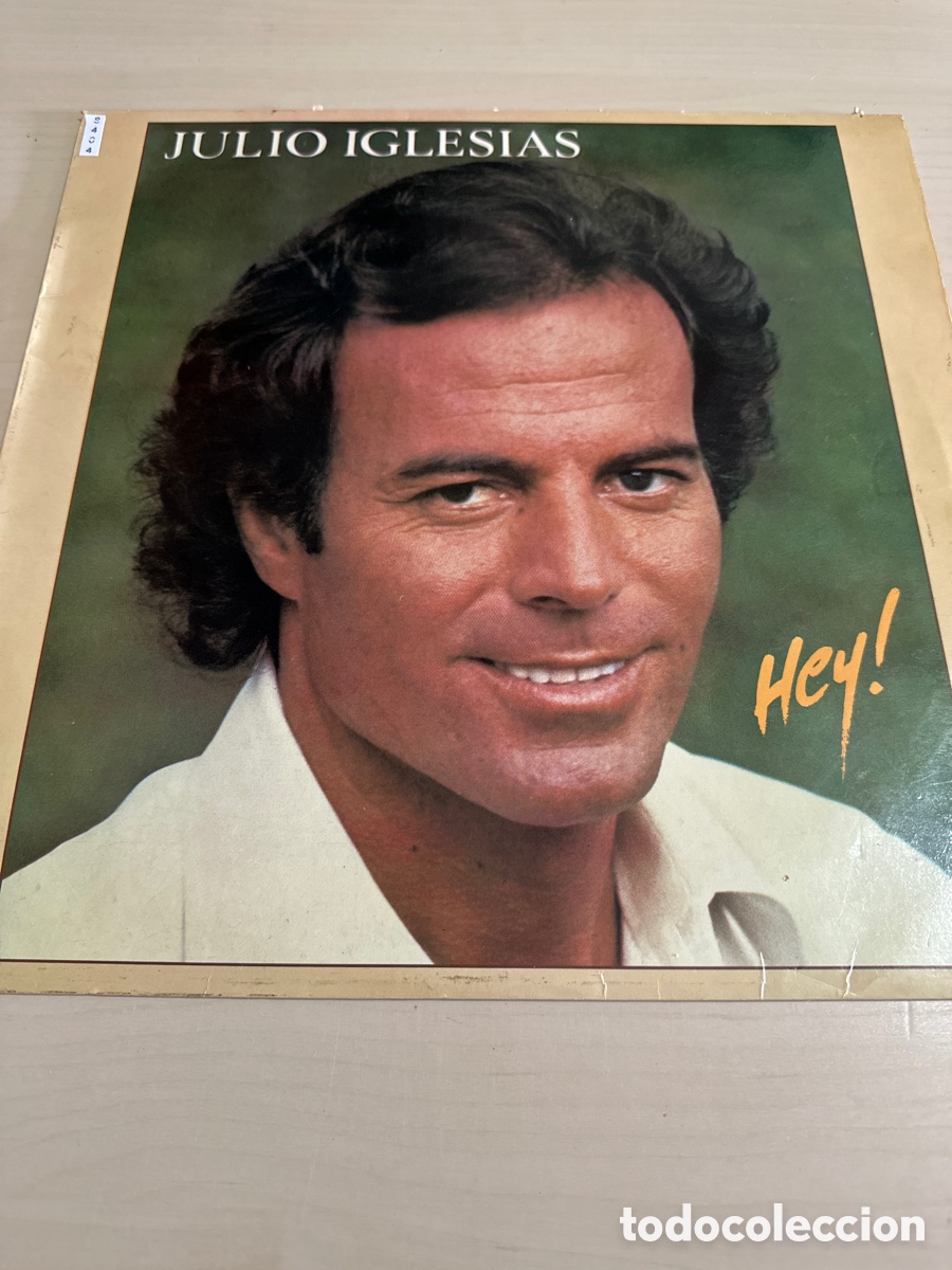 Discos de vinilo: VIN8404 julio iglesias hey vinilo segunda mano