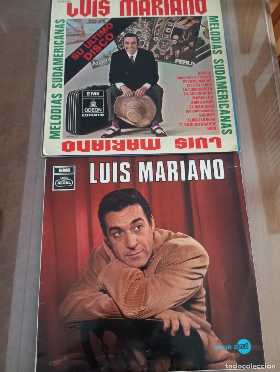 Discos de vinilo: LUIS MARIANO, DOS DISCOS LP DE VINILO - Foto 1