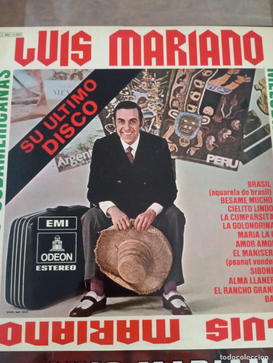 Discos de vinilo: LUIS MARIANO, DOS DISCOS LP DE VINILO - Foto 2