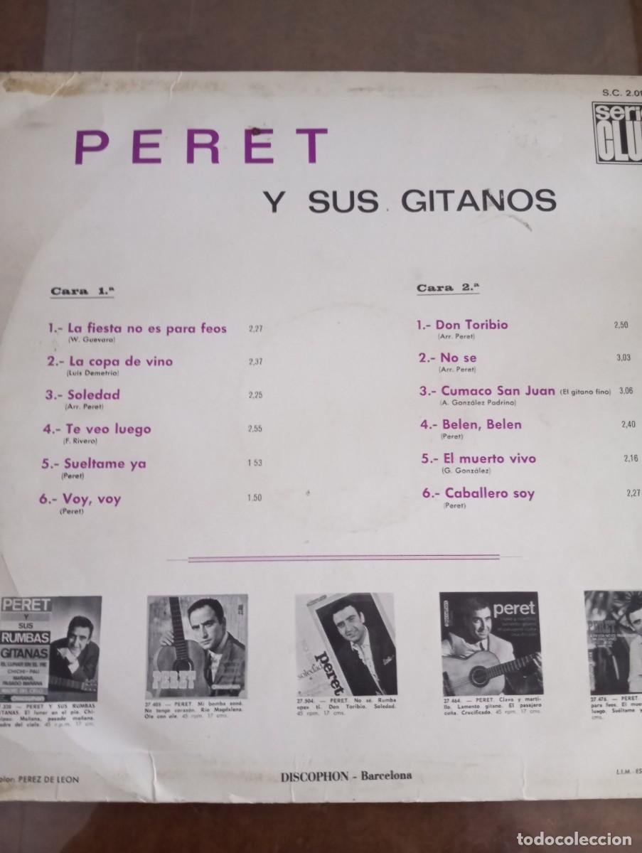 Discos de vinilo: PERET. , LP DE VINILO - Foto 2