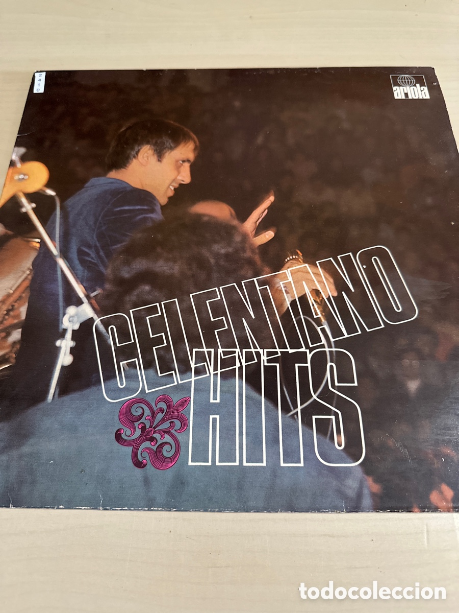 Discos de vinilo: VIN8410 celentano hits vinilo segunda mano