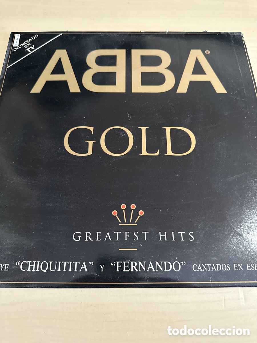 Discos de vinilo: VIN8413 abba gold vinilo segunda mano