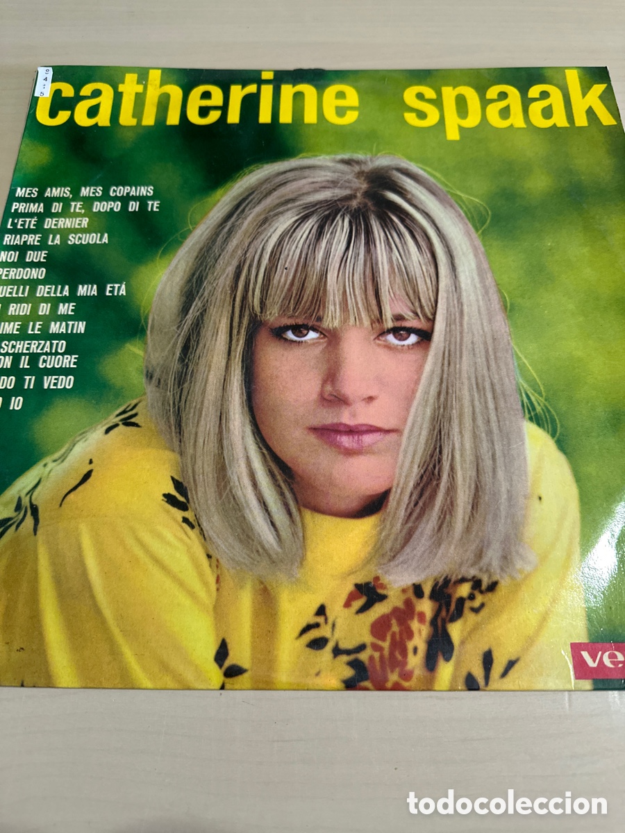 Discos de vinilo: VIN8415 catherine spaak vinilo segunda mano