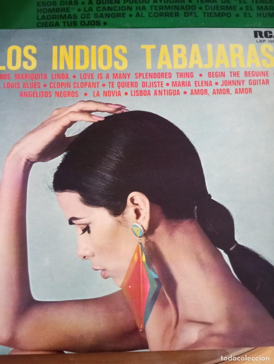 Discos de vinilo: LOS INDIOS TABAJARAS, CUATRO DISCOS, LP DE VINILO - Foto 2