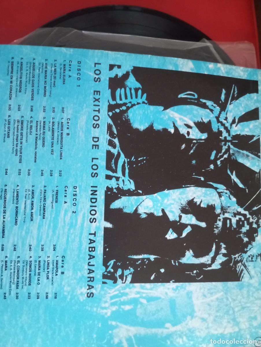 Discos de vinilo: LOS INDIOS TABAJARAS, CUATRO DISCOS, LP DE VINILO - Foto 8