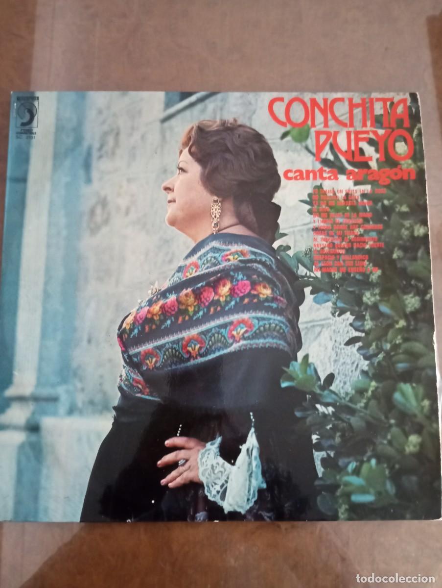 Discos de vinilo: CONCHITA PUEYO CANTA ARAG&Oacute;N ,LP DE VINILO