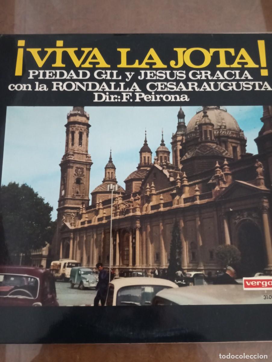 Discos de vinilo: VIVA LA JOTA, PIEDAD GIL Y JESUS GRACIA ,LP DE VINILO