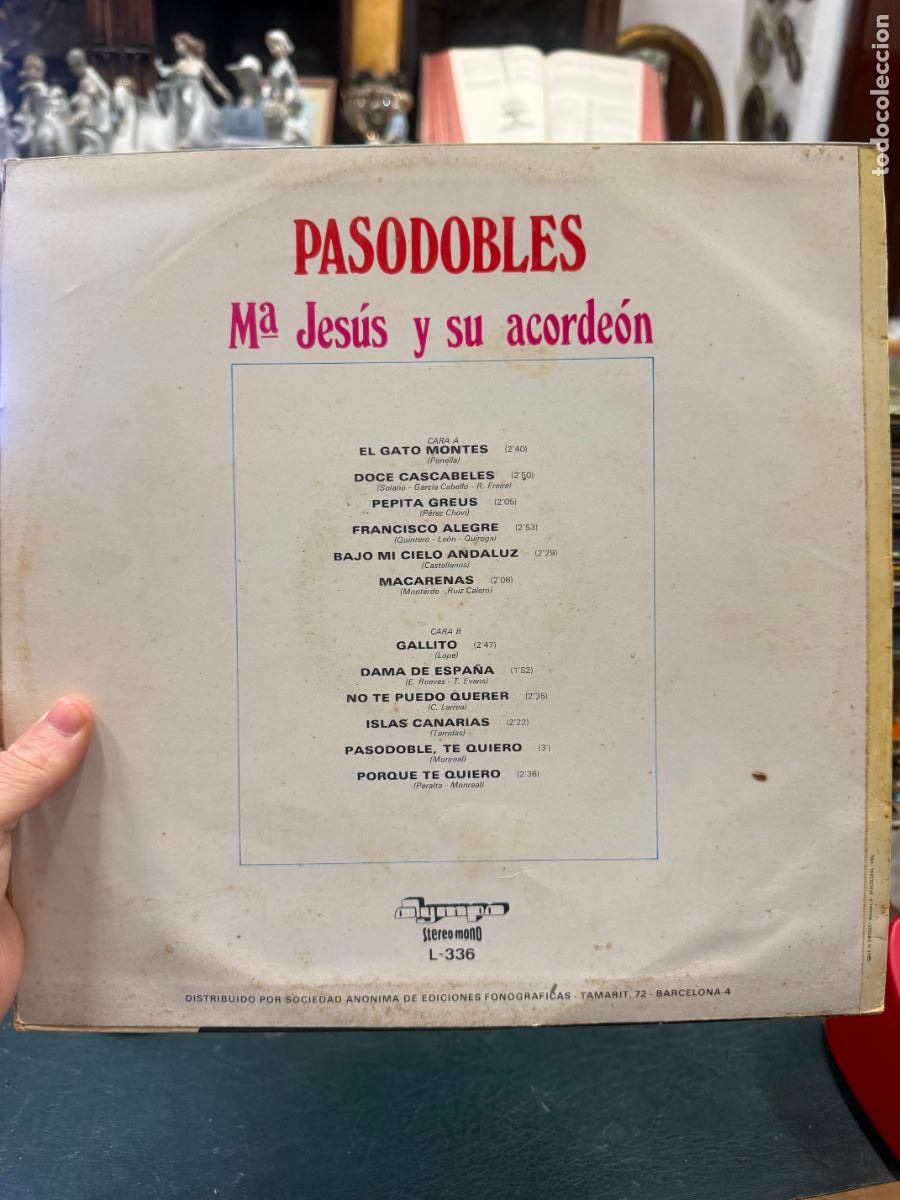 Discos de vinilo: LP MARIA JESUS Y SU ACORDEON - Foto 2