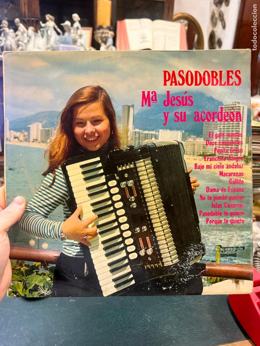 Discos de vinilo: LP MARIA JESUS Y SU ACORDEON - Foto 1