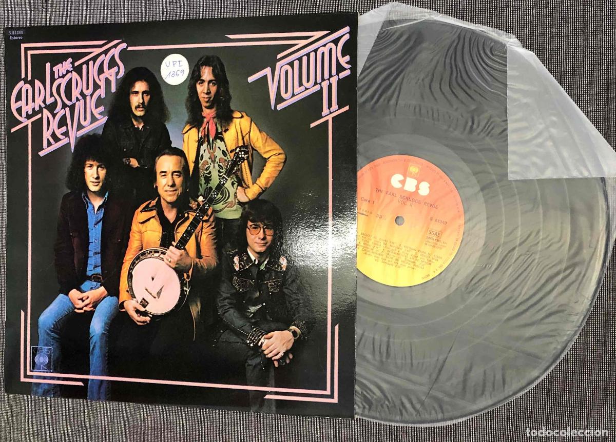 Discos de vinilo: LP THE EARL SCRUGGS REVUE VOLUME II. CBS 1976