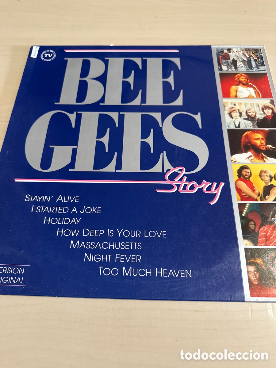Discos de vinilo: VIN8423 bee gees story vinilo segunda mano