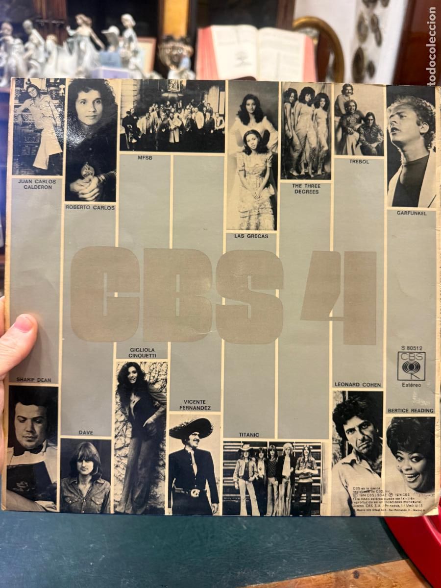 Discos de vinilo: LP CBS 4 ----------- - Foto 2