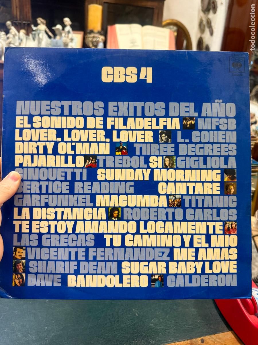 Discos de vinilo: LP CBS 4 -----------