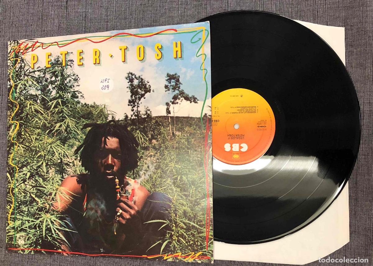 Discos de vinilo: LP PETER TOSH LEGALIZE IT. CBS 1976