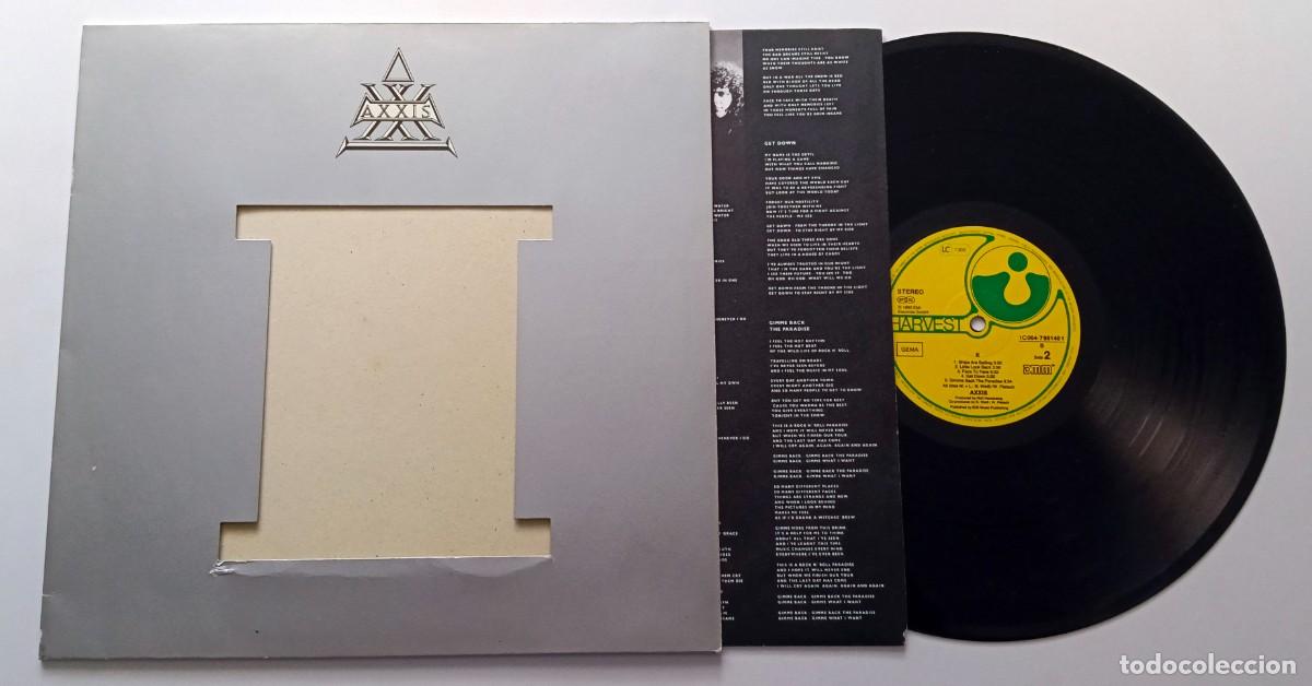 Discos de vinilo: LP AXXIS - II (GERMANY 1990) - Foto 3