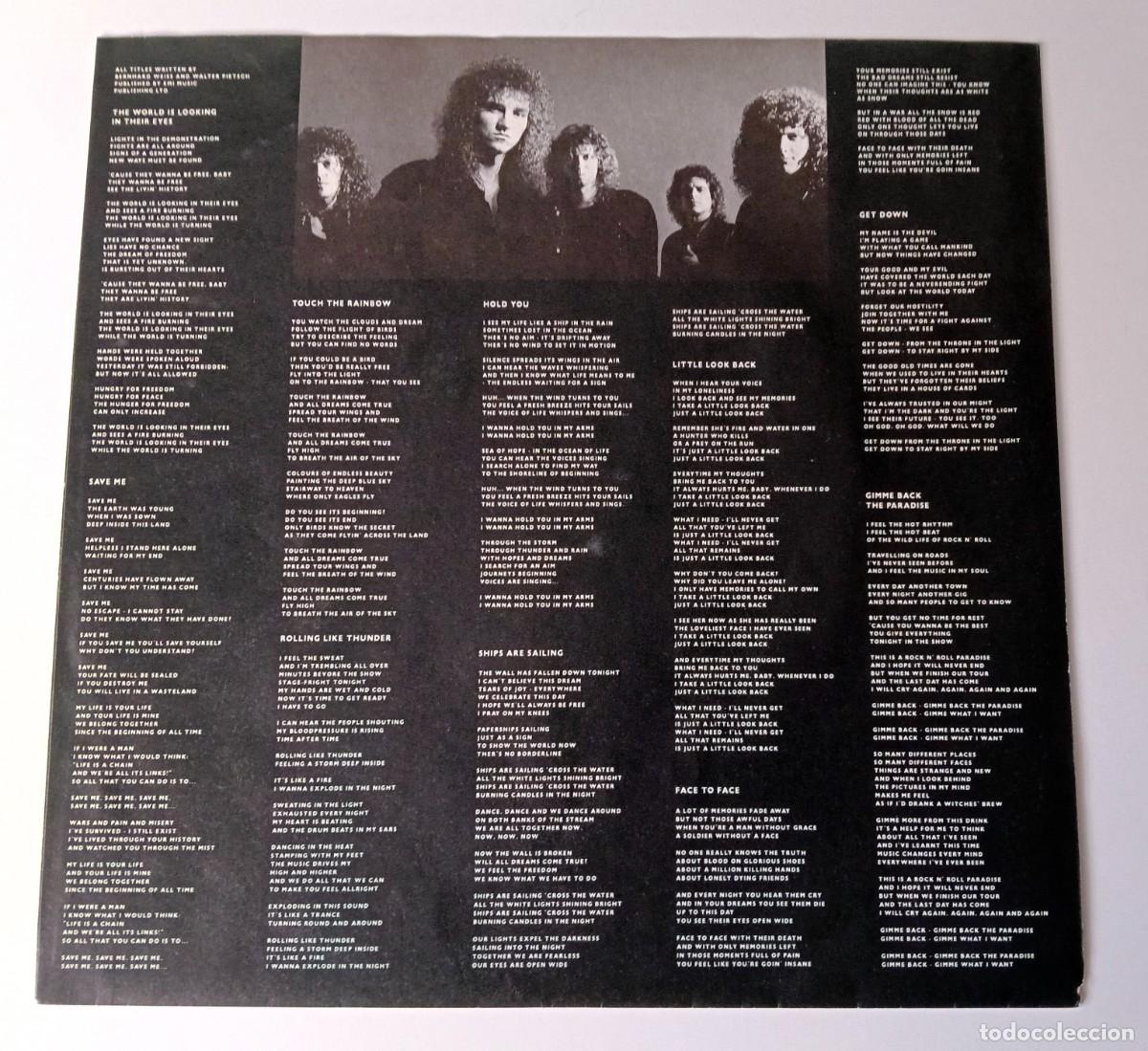 Discos de vinilo: LP AXXIS - II (GERMANY 1990) - Foto 5