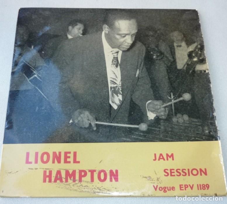 Discos de vinilo: LIONEL HAMPTON / JAM SESSION / MADE IN ENGLAND / EP