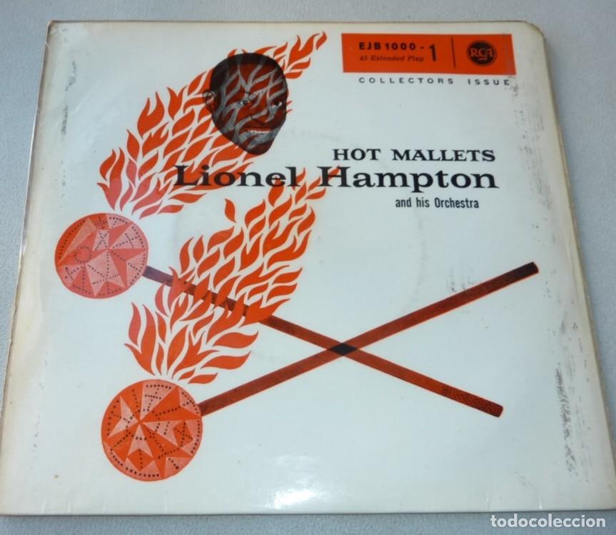 Discos de vinilo: LIONEL HAMPTON / HOT MALLETS+3 / MADE IN GERMANY/ EP
