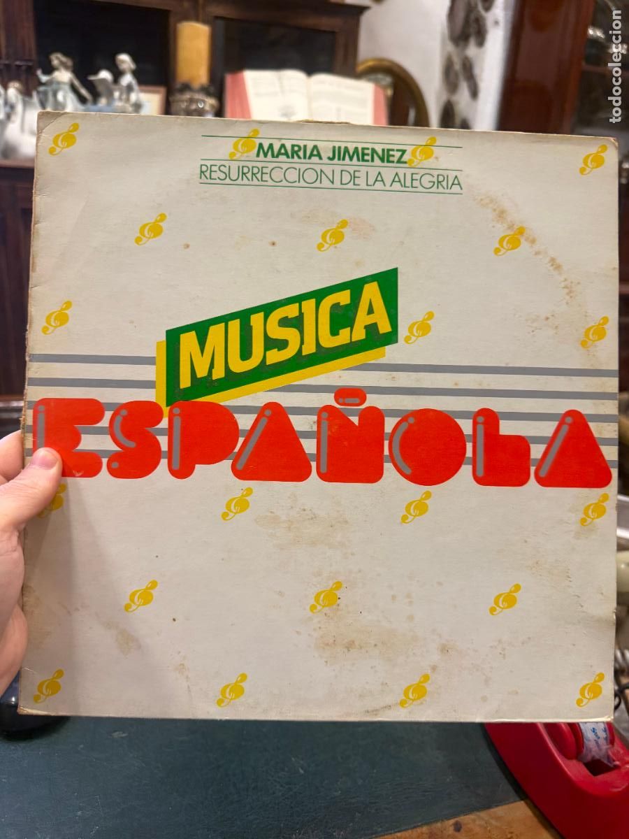 Discos de vinilo: LP MUSICA ESPA&Ntilde;OLA - MARIA JIMENEZ - RESURRECCION DE LA ALEGRIA