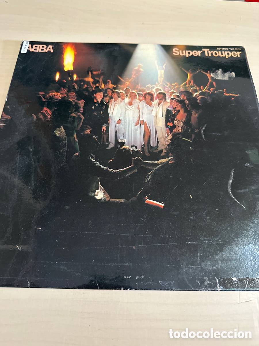 Discos de vinilo: VIN8425 abba super trouper vinilo segunda mano