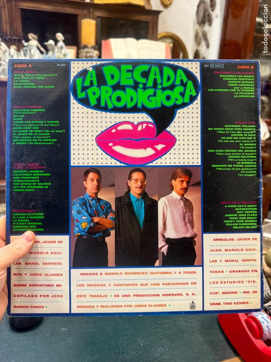 Discos de vinilo: LP LA DECADA PRODIGIOSA 2 - Foto 2