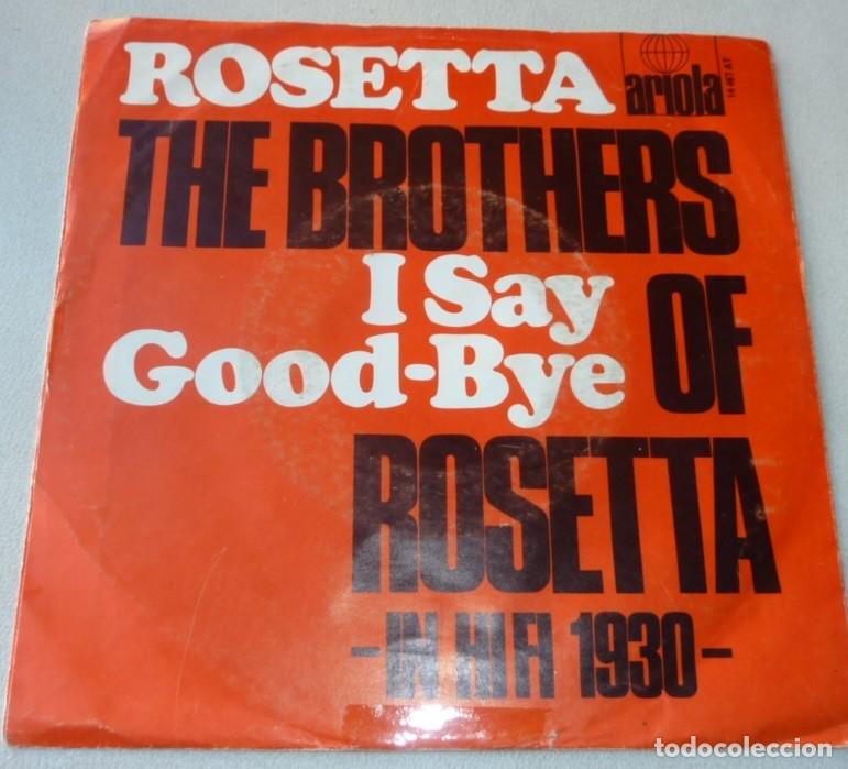 Discos de vinilo: THE BROTHERS OF ROSETTA / ROSETTA / SINGLE