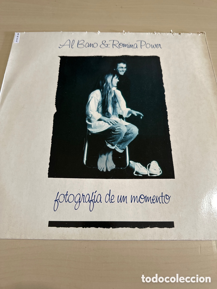Discos de vinilo: VIN8428 al bano & Romina power fotograf&iacute;a de un momento vinilo segunda mano