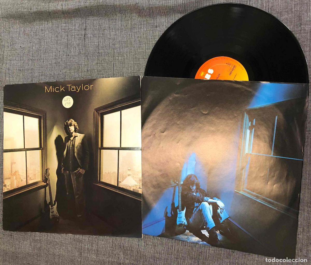 Discos de vinilo: LP MICK TAYLOR CBS 1979. RARO - Foto 1