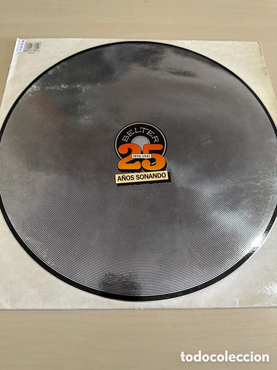 Discos de vinilo: VIN8430 Belter 1956/1981 25 a&ntilde;os sonando vinilo segunda mano