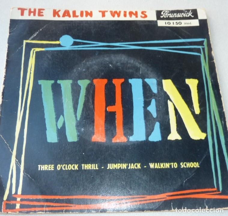 Discos de vinilo: THE KALIN TWINS / WHEN+3 / MADE IN FRANCE / EP