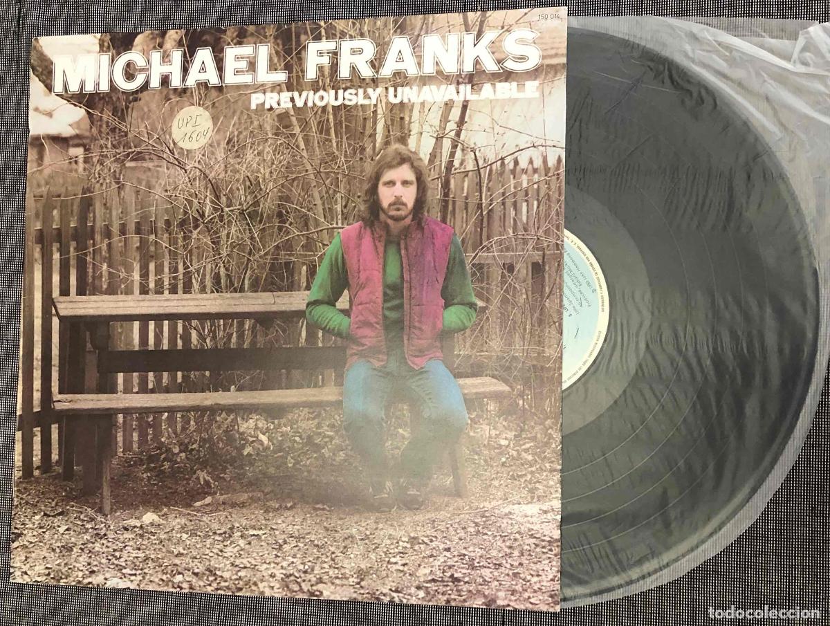 Discos de vinilo: LP MICHAEL FRANKS PREVIOUSLY UNAVAILABLE. HISPAVOX 1983