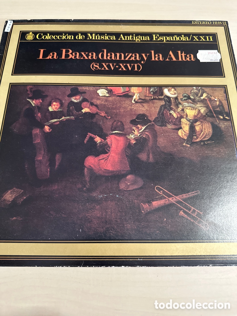 Discos de vinilo: VIN8433 la baxa danza y la alta vinilo segunda mano