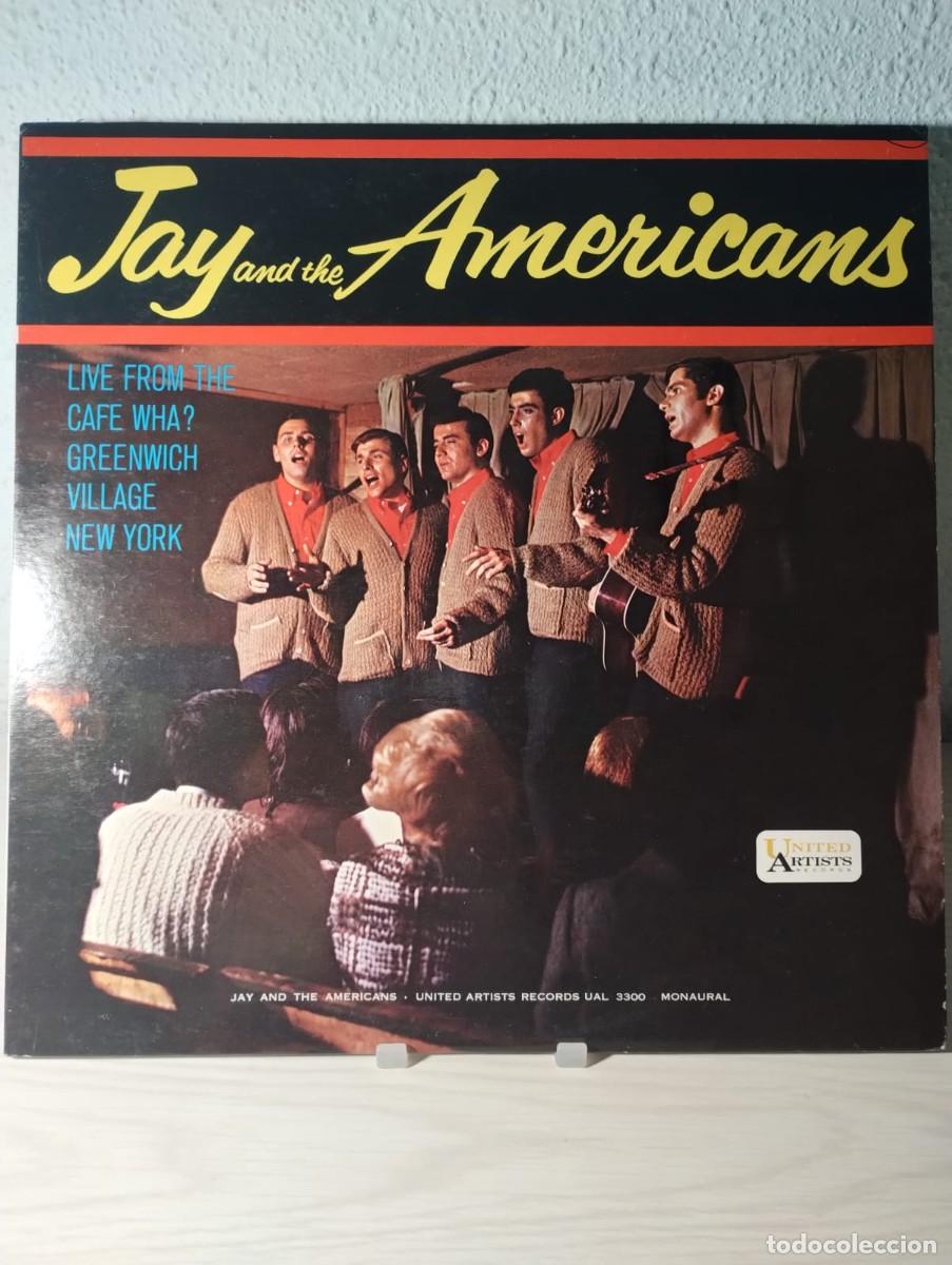 Discos de vinilo: JAY & THE AMERICANS Live From The Cafe Wha? (United Artists Records UAL 3300, USA 1963)
