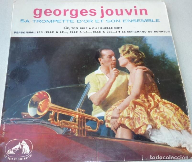 Discos de vinilo: GEORGES JOUVIN / PERSONNALITES+3 / MADE IN FRANCE / EP